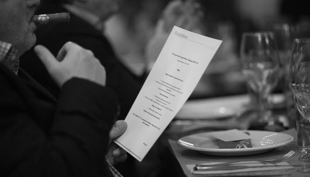 cigar-dinner telemachos | The Food & Leisure Guide