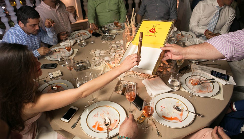 the ultimate vintage champagne & cigar dinner | The Food & Leisure Guide