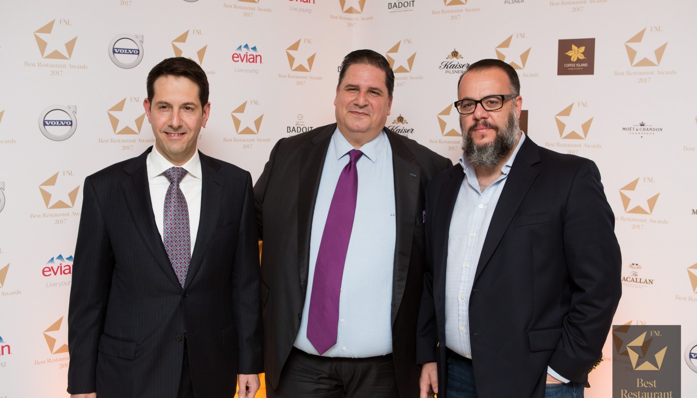 FNL Best Restaurant Awards 2017 the event | The Food & Leisure Guide