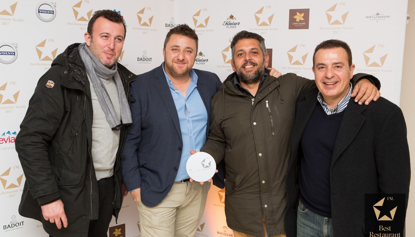 FNL Best Restaurant Awards 2017 the event | The Food & Leisure Guide