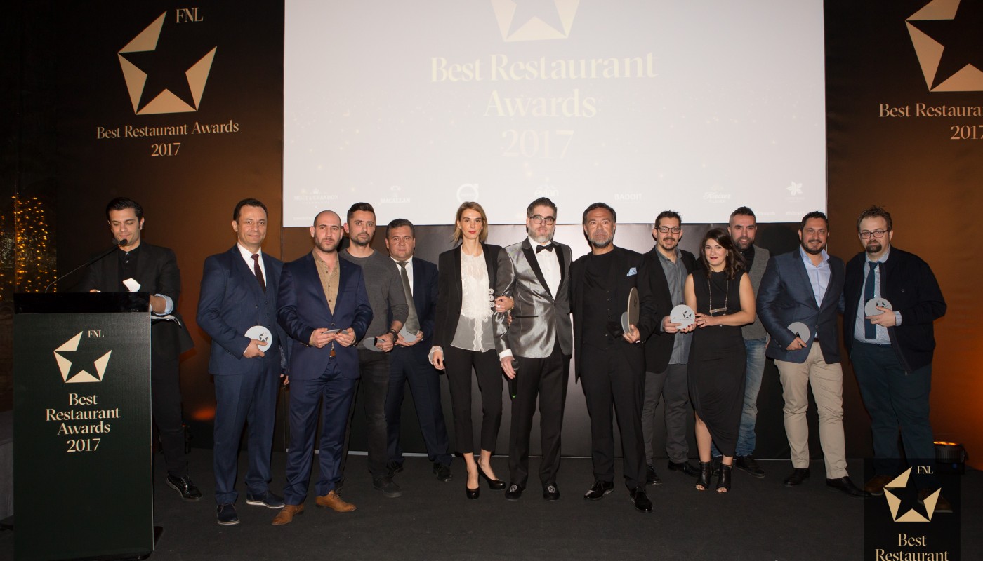 FNL Best Restaurant Awards 2017 the event | The Food & Leisure Guide