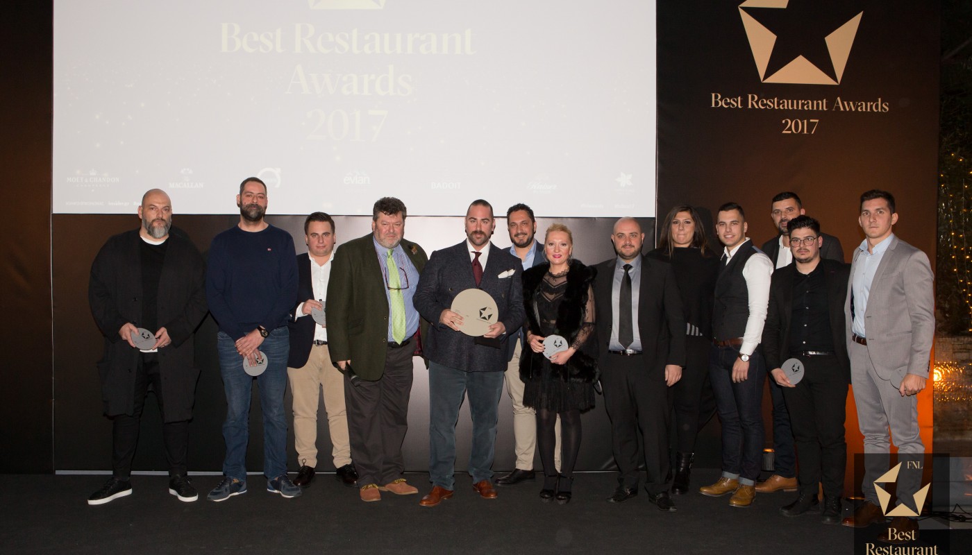 FNL Best Restaurant Awards 2017 the event | The Food & Leisure Guide