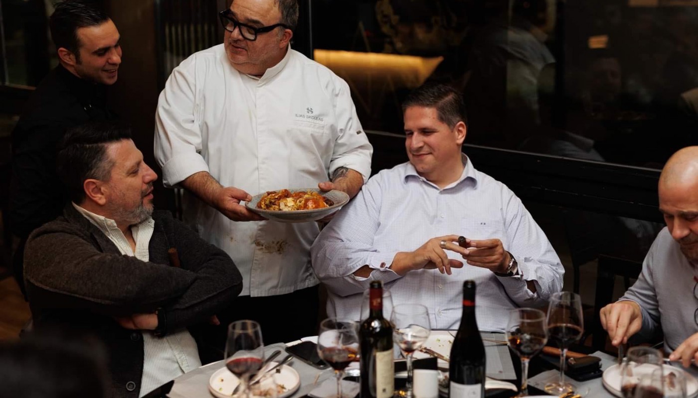 Ananias cigar dinner | The Food & Leisure Guide
