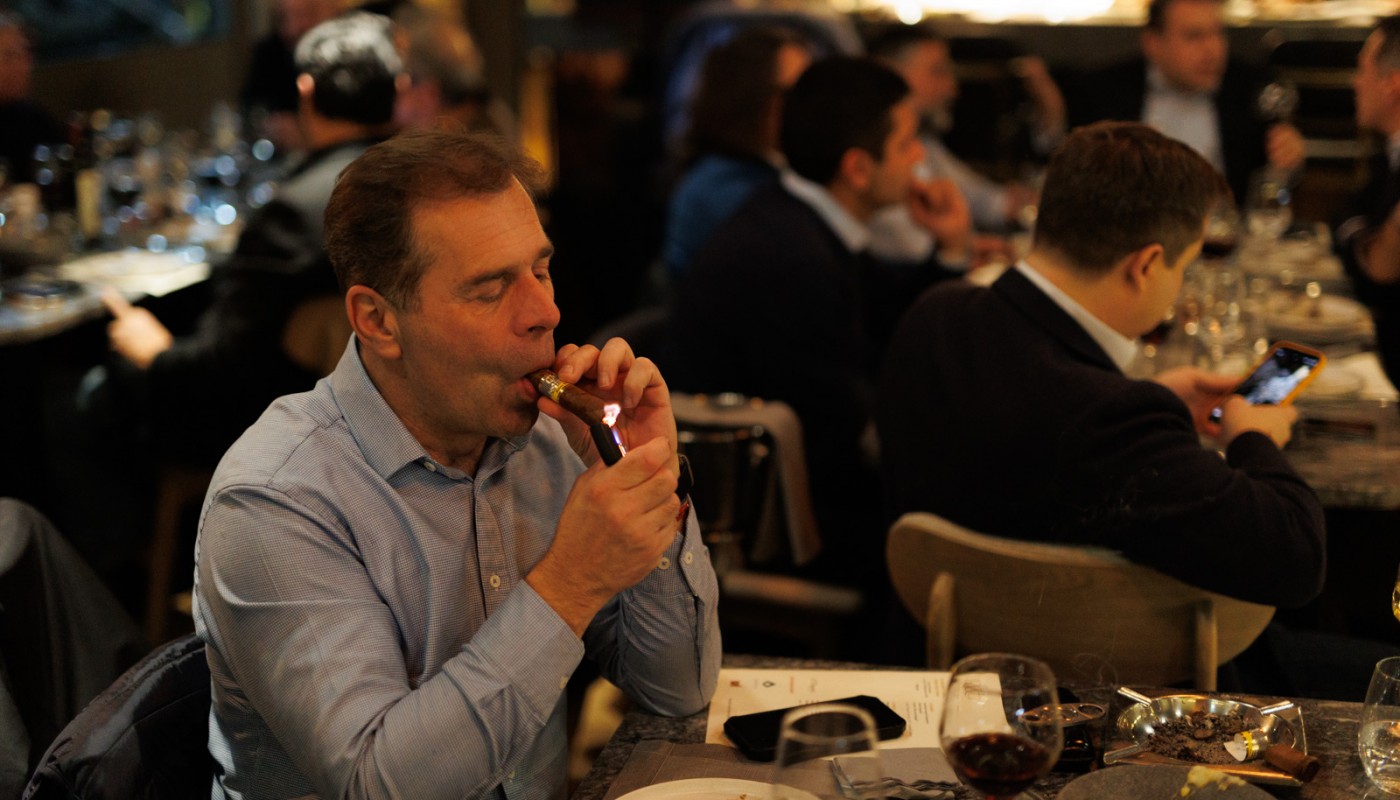 Ananias cigar dinner | The Food & Leisure Guide