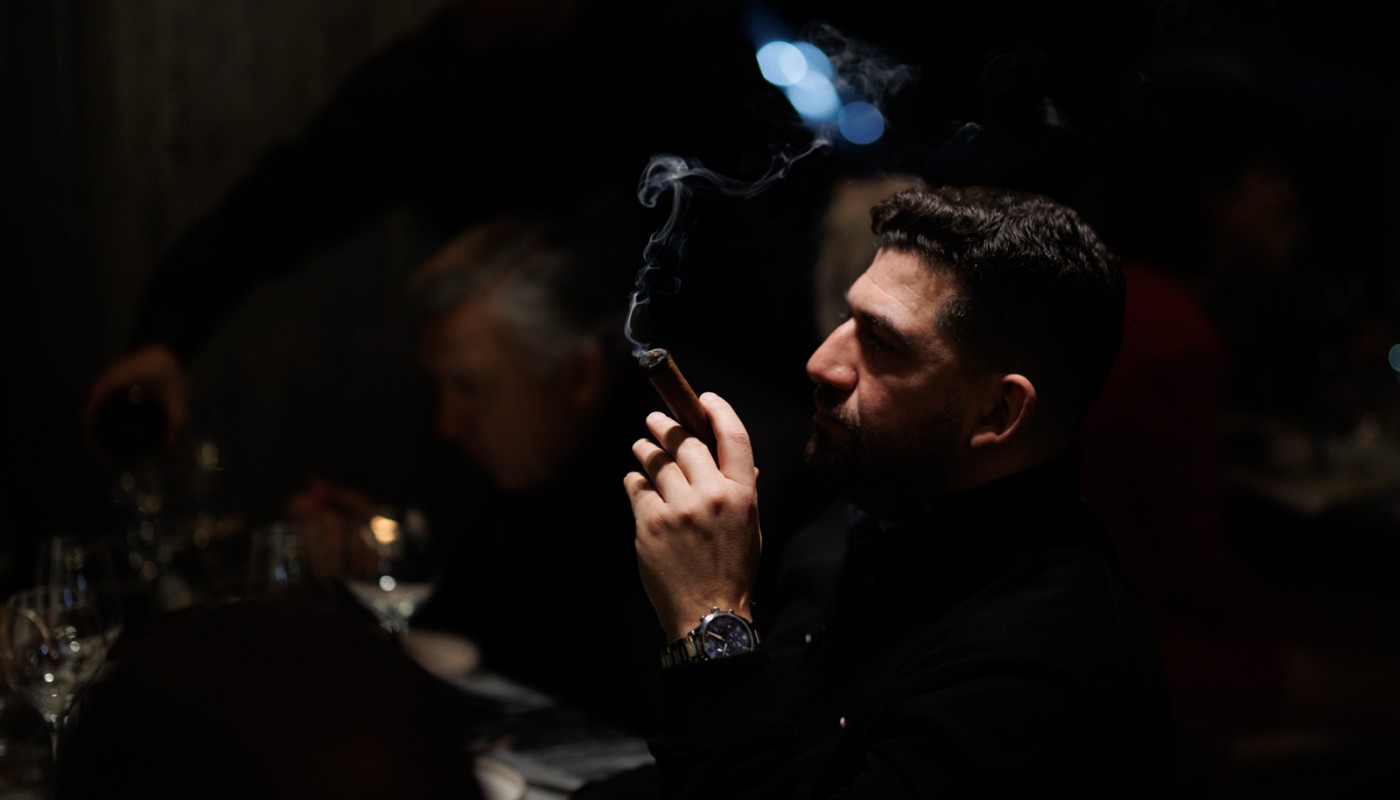 Ananias cigar dinner | The Food & Leisure Guide