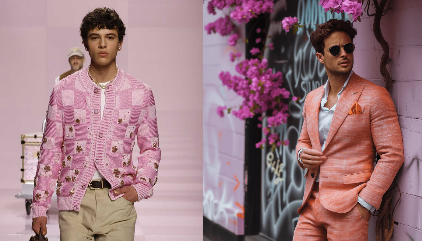 ΤΟ DUSTY PINK ΑΝΑΔΕΙΚΝΥΕΤΑΙ ΩΣ ΑΠΟΛΥΤΟ ΧΡΩΜΑ ΤΗΣ ΑΝΟΙΞΙΑΤΙΚΗΣ ΑΝΔΡΙΚΗΣ ΓΚΑΡΝΤΑΡΟΜΠΑΣ | Men’s Regalia